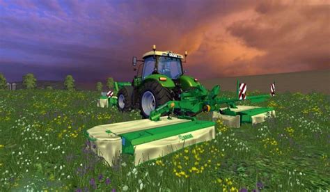 mini excavator lawn mower fs15|LS15 Krone Big T1600 and Mower set Mod for Farming Simulator .